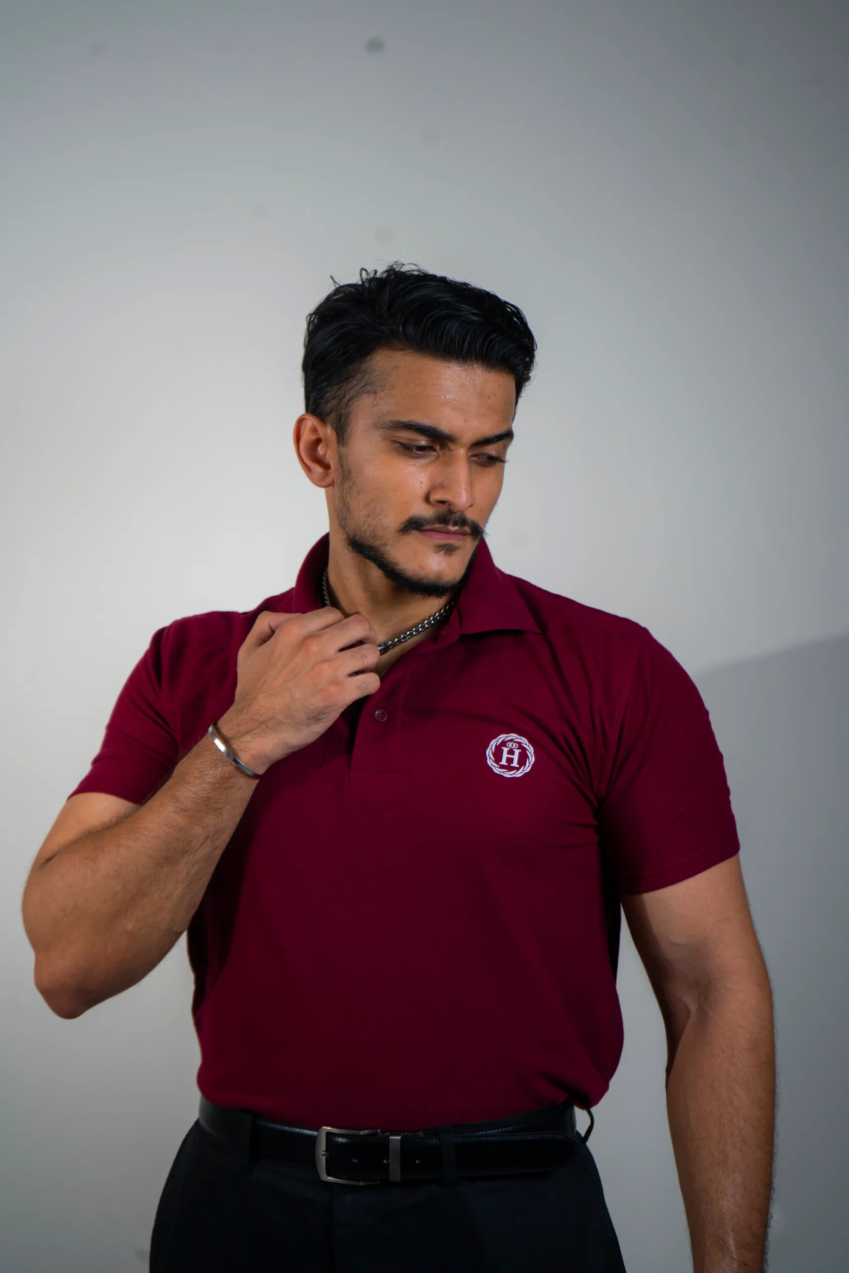 Polo T-Shirt Mahroon